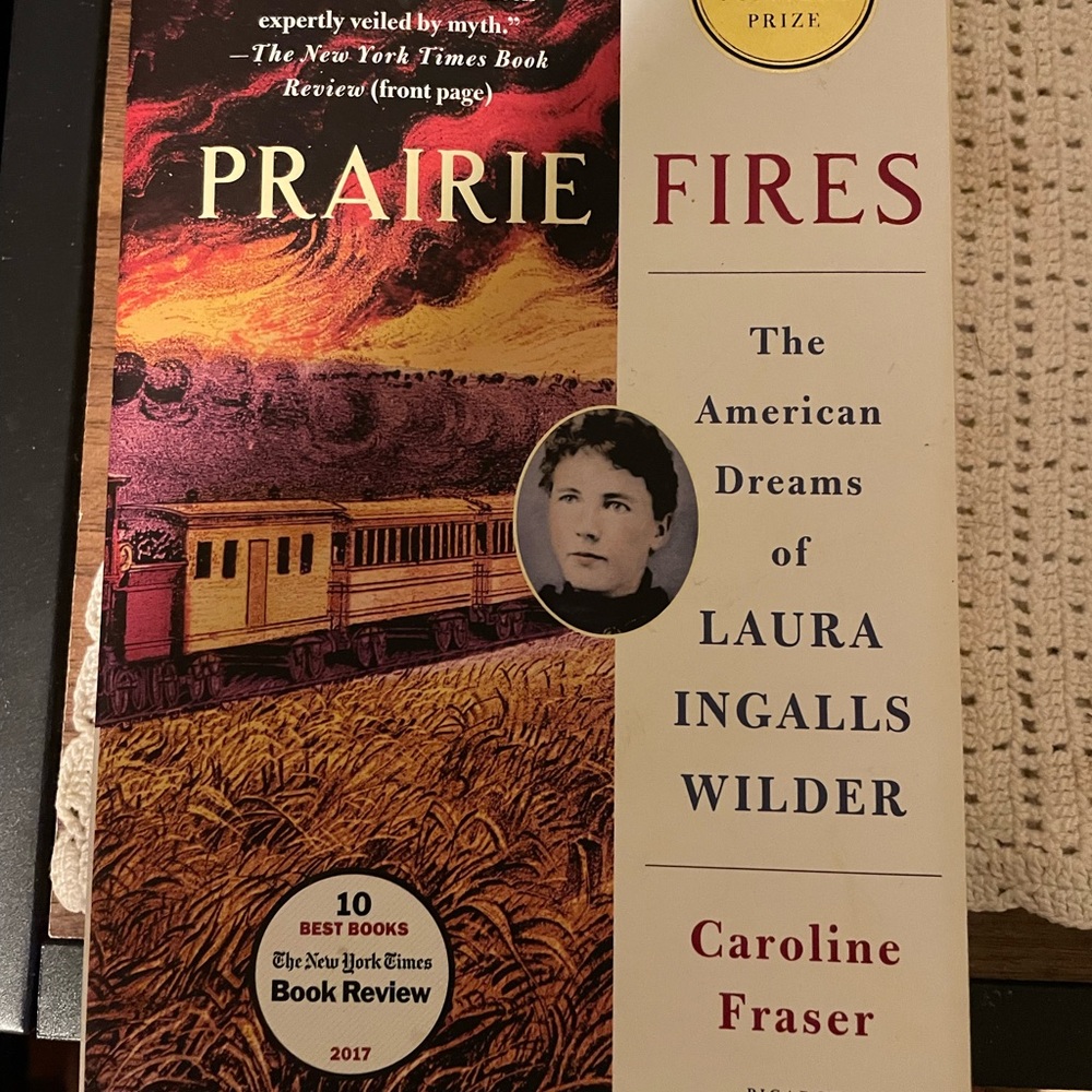 Used soft cover book “Prairie Fires”